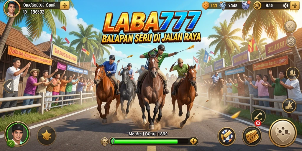 Tampilan gameplay LABA777 yang mendebarkan dan penuh adrenalin.