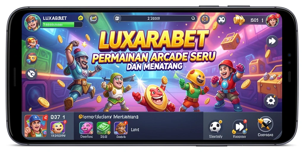 Tampilan gameplay seru dan menantang di LUXARABET.