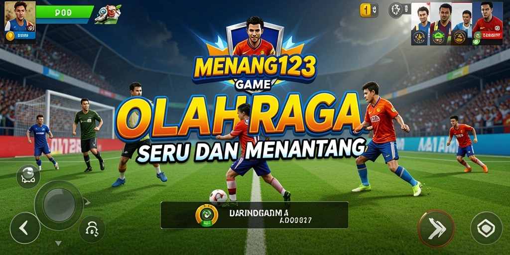 Tampilan menarik dari gameplay olahraga dalam MENANG123.