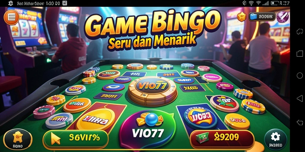 Gameplay seru dalam VIO77 yang menggugah semangat bermain Bingo.