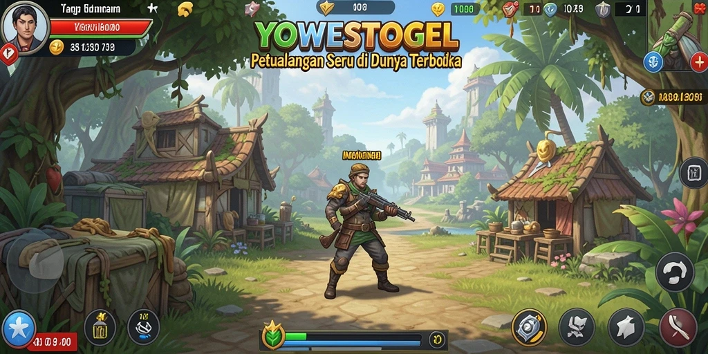 Gameplay seru dunia terbuka YOWESTOGEL yang menantang.