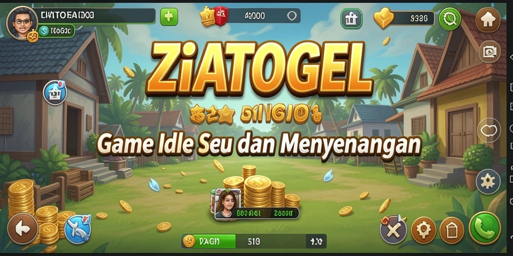 Tampilan menarik dari gameplay ZIATOGEL yang menenangkan.